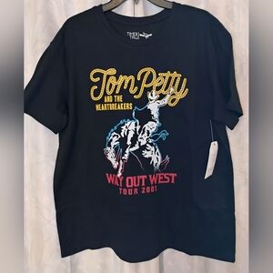 Time and Tru Kids Black Graphic T-Shirt